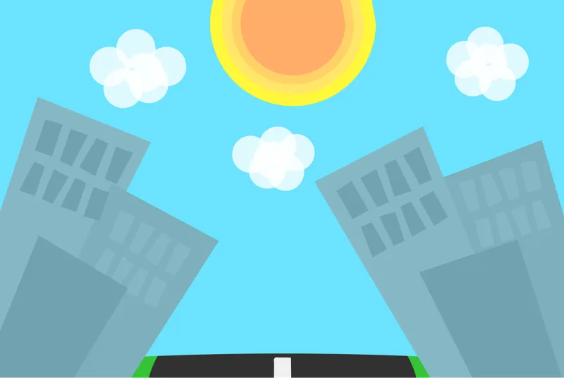 Urban City Sightseeing Stickdatei – Natur