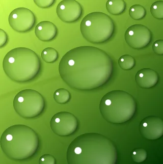 Water drops Dew Nature Stickdatei