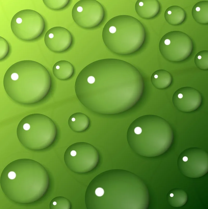 Water drops Dew Nature Stickdatei – Natur