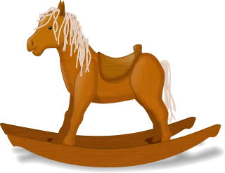 Rocking horse Rocker Toy Stickdatei