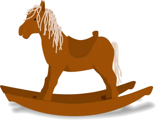 Rocking horse Rocker Children Stickdatei