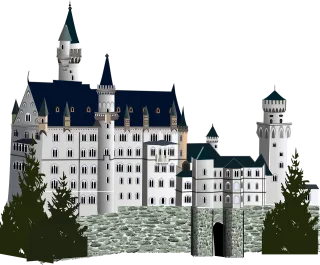 Neuschwanstein Castle Castle neuschwanstein Stickdatei