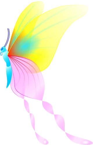 Butterfly Nature Animal Stickdatei