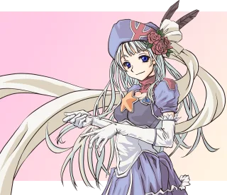 Anime Girl Cute Stickdatei – Weihnachten