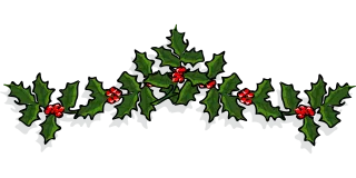 Holly Ornament Nature Stickdatei