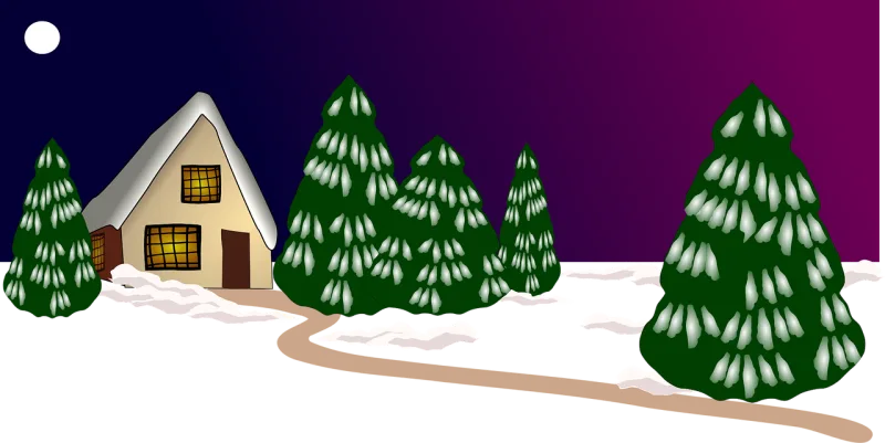 Winter Season Christmas Stickdatei – Weihnachten