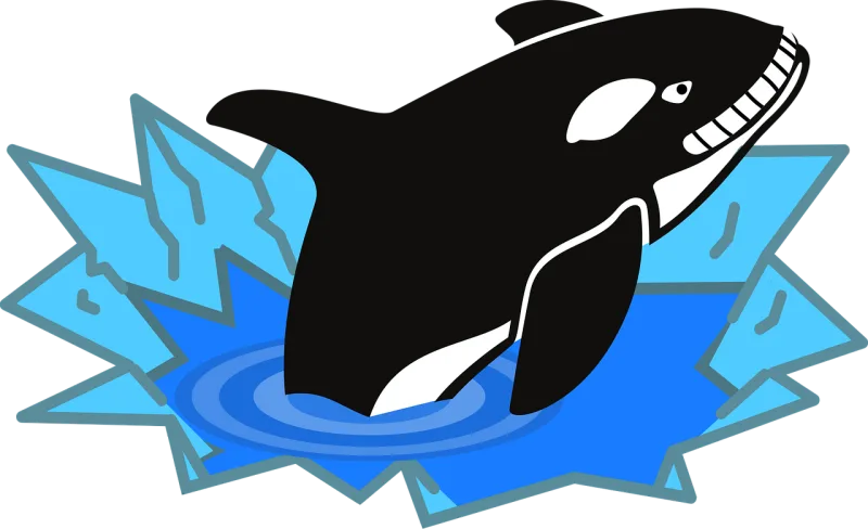 Orca Nature Fish Stickdatei – Tiere