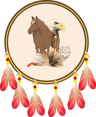 Indian shield Blason indien Shield Stickdatei
