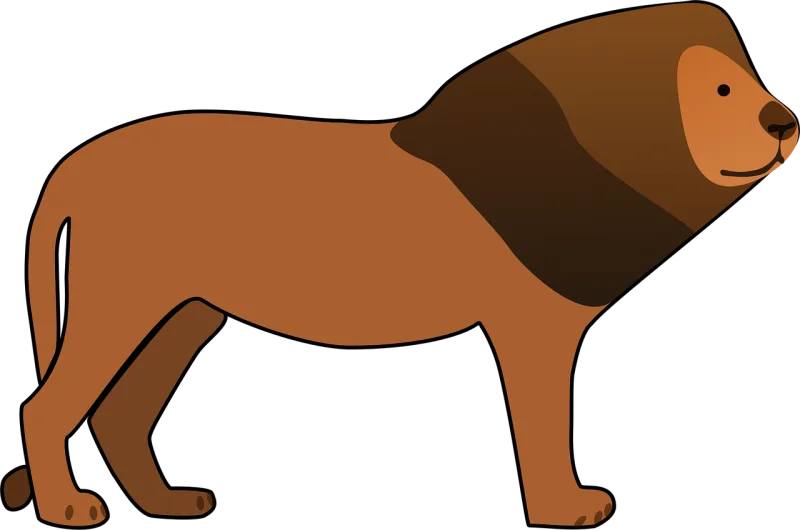 Lion Tiger Animal Stickdatei – Tiere