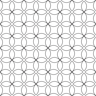 Pattern Floral Drawing Stickdatei