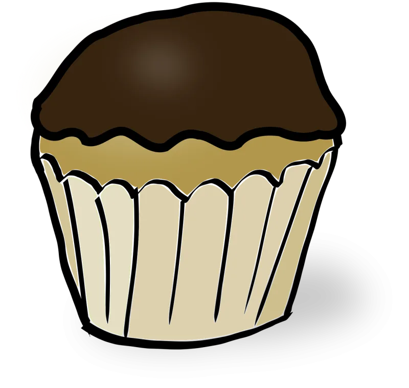 Muffin Chocolate Cupcake Stickdatei – Kinder