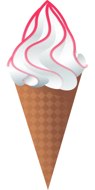 Ice Ice cream Dessert Stickdatei