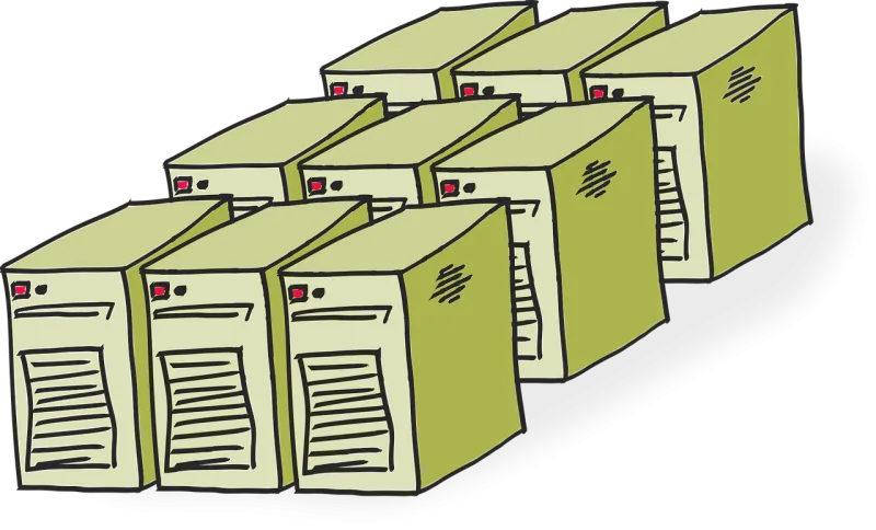 Computer Cloud Datacenter Stickdatei – Natur