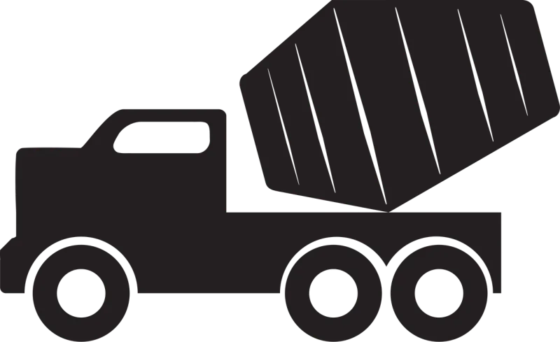 Concrete Concrete mixer Concrete mixer truck Stickdatei – Fahrzeuge