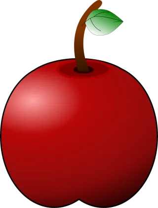 Apple Red apple Red Stickdatei