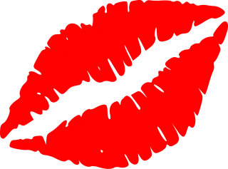 Lips Kiss Lipstick Stickdatei