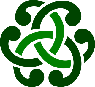 Celtic Ornament Green Stickdatei