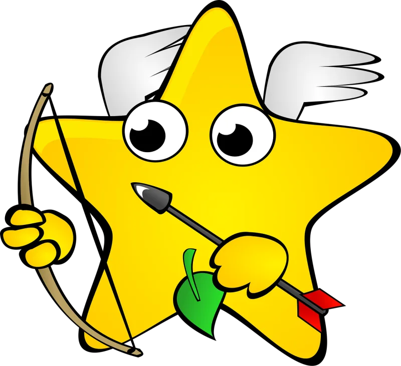 Star Love Angel Stickdatei – Herzen & Liebe