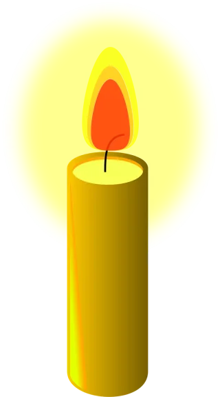 Beeswax Candle Fire Stickdatei