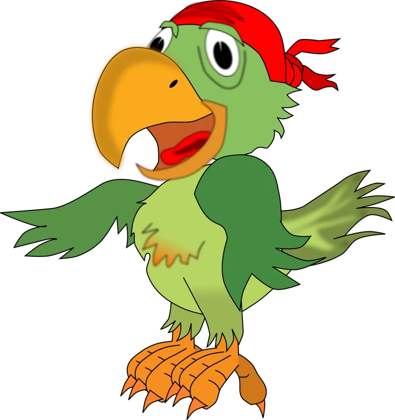 Parrot Pirates Nature Stickdatei – Kinder