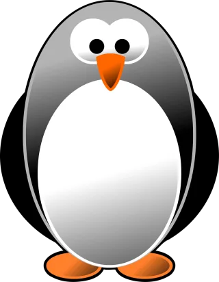 Penguin Nature Animal Stickdatei