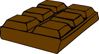 Bar Chocolate Brown Stickdatei