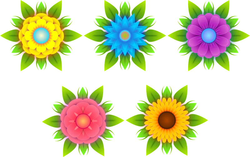 Flowers Flower wallpaper Bloom Stickdatei – Blumen
