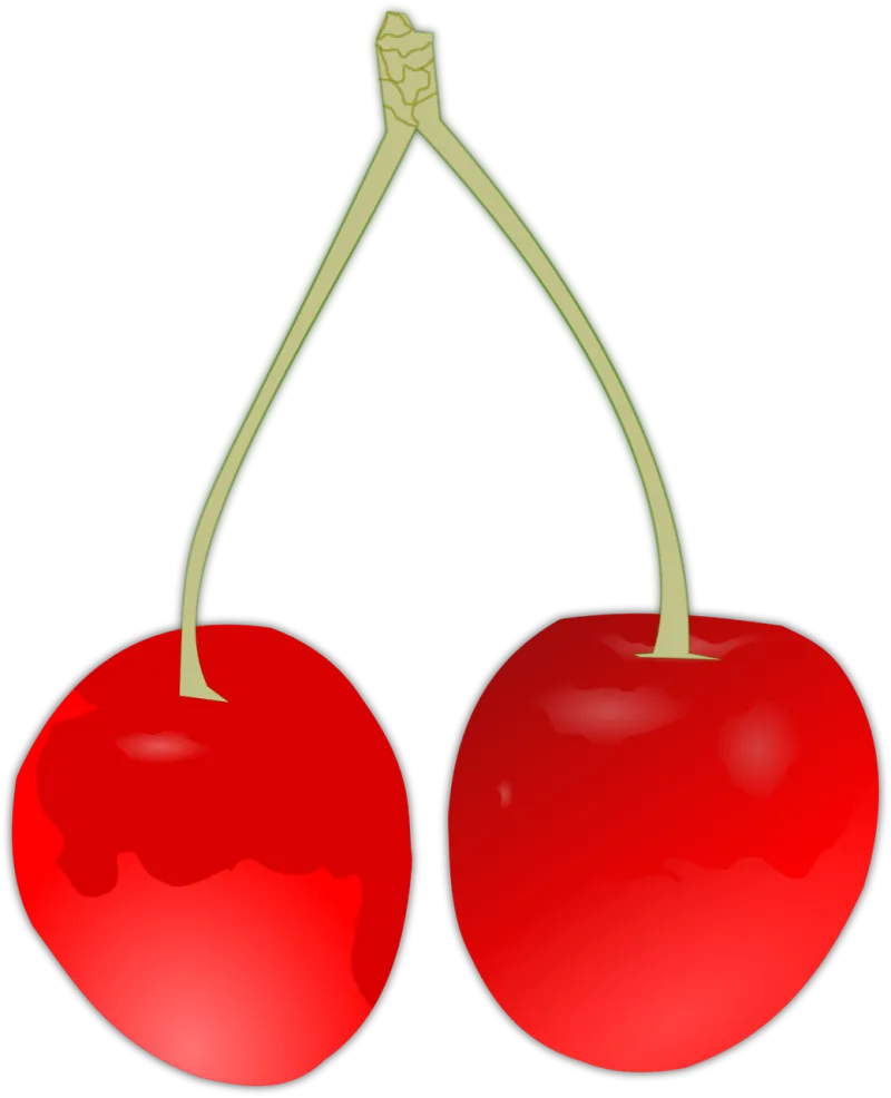 Cherry Fruit Red Stickdatei – Essen & Trinken