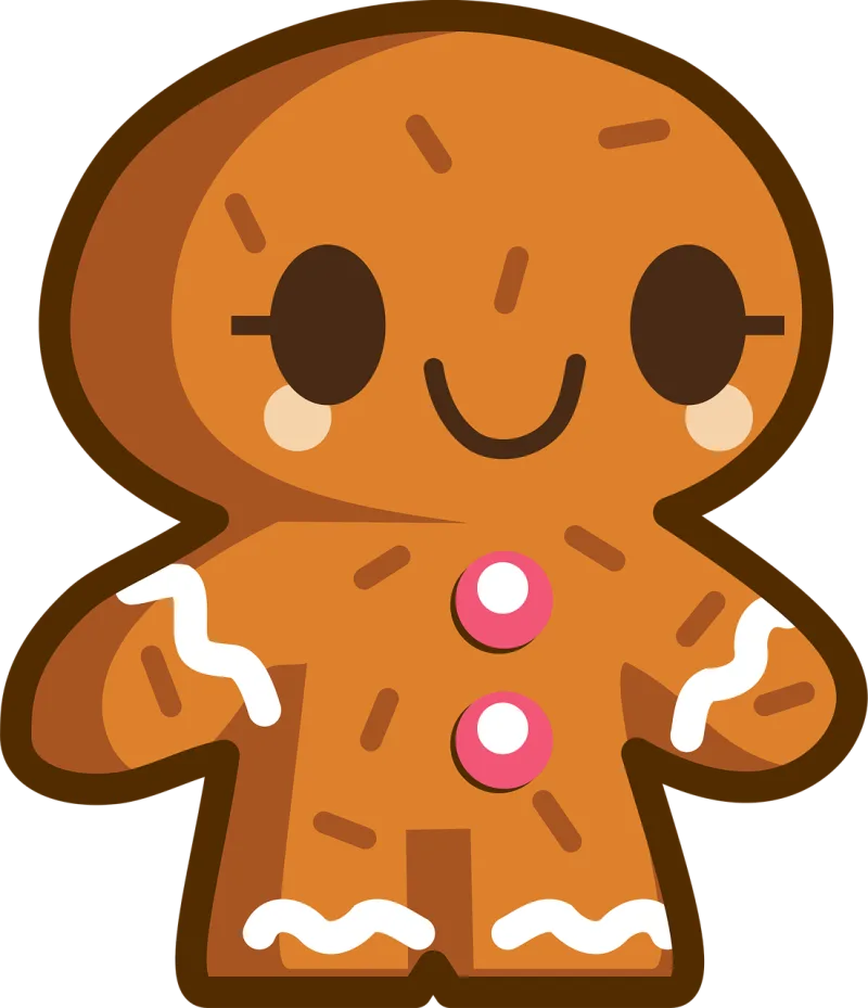 Gingerbread Man Gingerbread man Stickdatei – Weihnachten