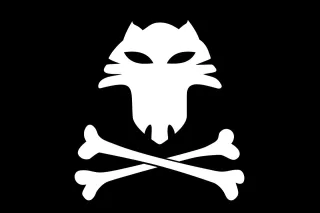 Fox Bones Jolly roger Stickdatei