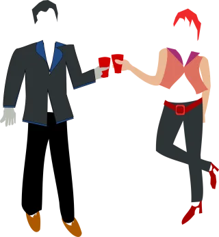 Man Woman Clothes Stickdatei