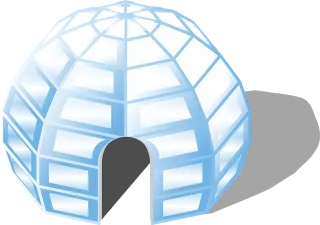 Igloo Ice House Stickdatei