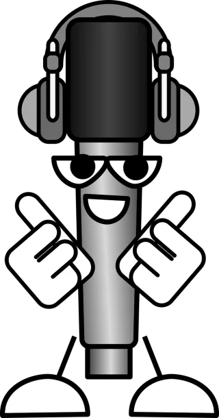Microphone Sound Headphones Stickdatei
