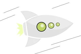 Rocket Fly Space Stickdatei