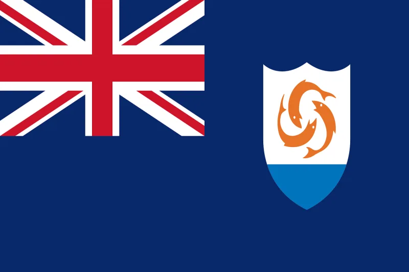 Anguilla Flag National flag Stickdatei – Tiere