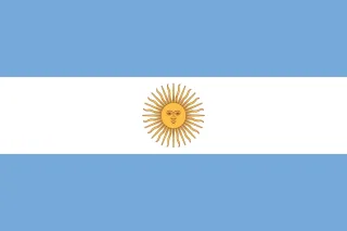 Argentina Flag National flag Stickdatei