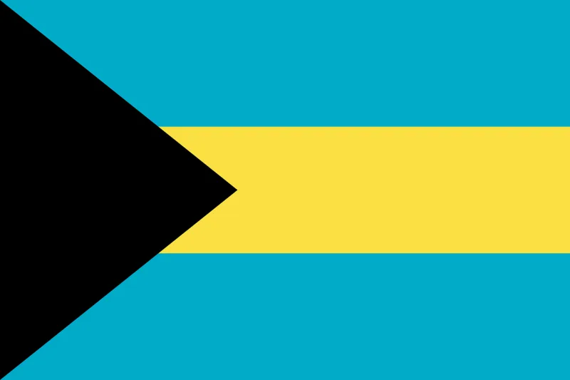 Bahamas Flag National flag Stickdatei – Musik