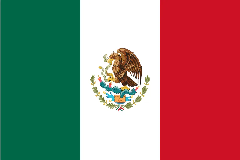 Mexico Mexico flag Flag Stickdatei – Natur