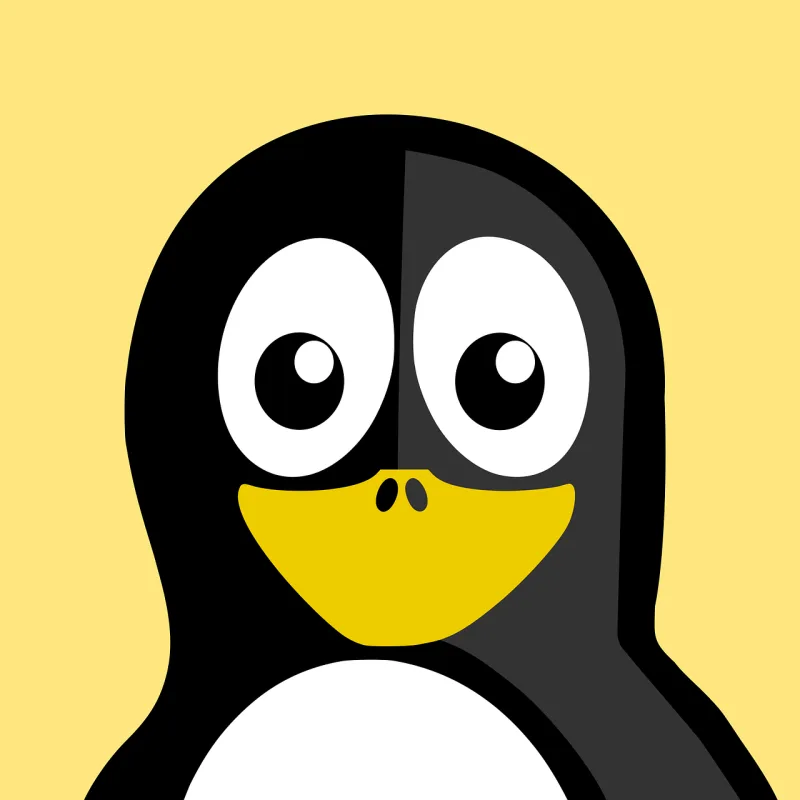 Base Tux Inkscape Stickdatei – Tiere