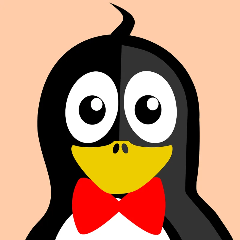 Bow Tux Inkscape Stickdatei – Tiere