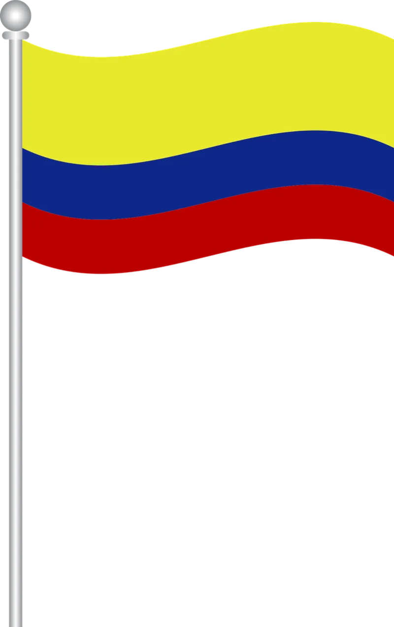 Flag of colombia Flag Colombia Stickdatei – Natur