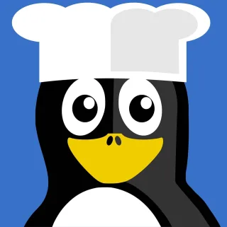 Cook Tux Vector Stickdatei