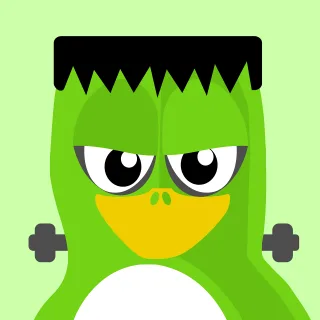 Frankenstein Nature Tux Stickdatei