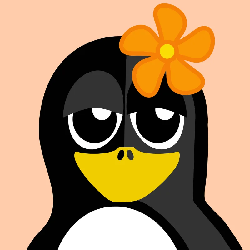 Flower Tux Nature Stickdatei – Tiere