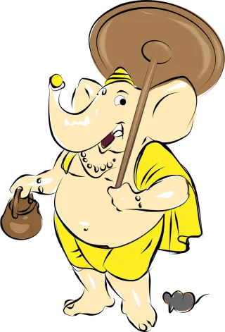 Ganesha Lord ganesha Happy Stickdatei