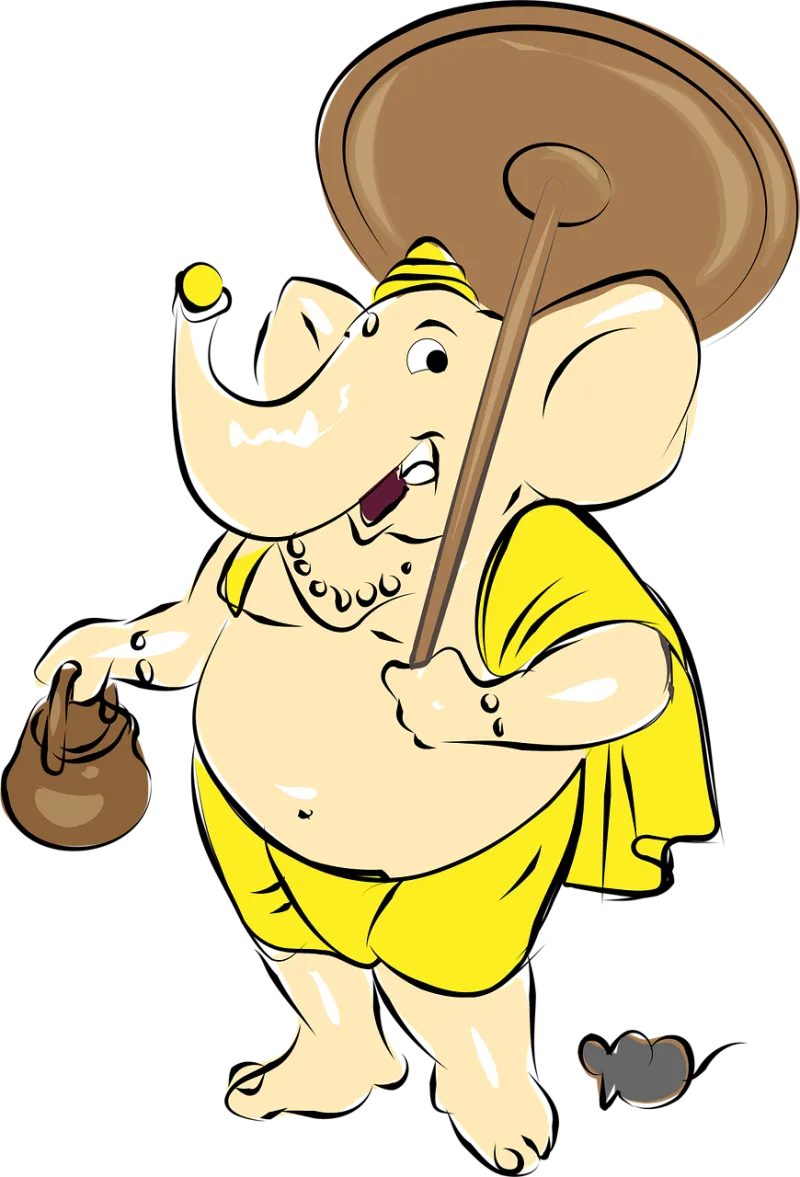 Ganesha Lord ganesha Happy Stickdatei – Tiere