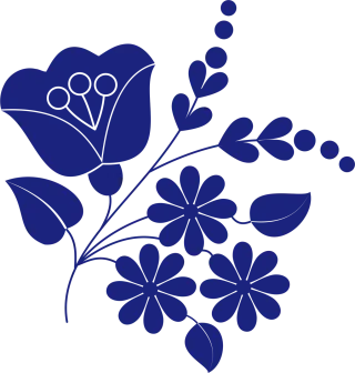 Floral Sample Motif Stickdatei – Blumen