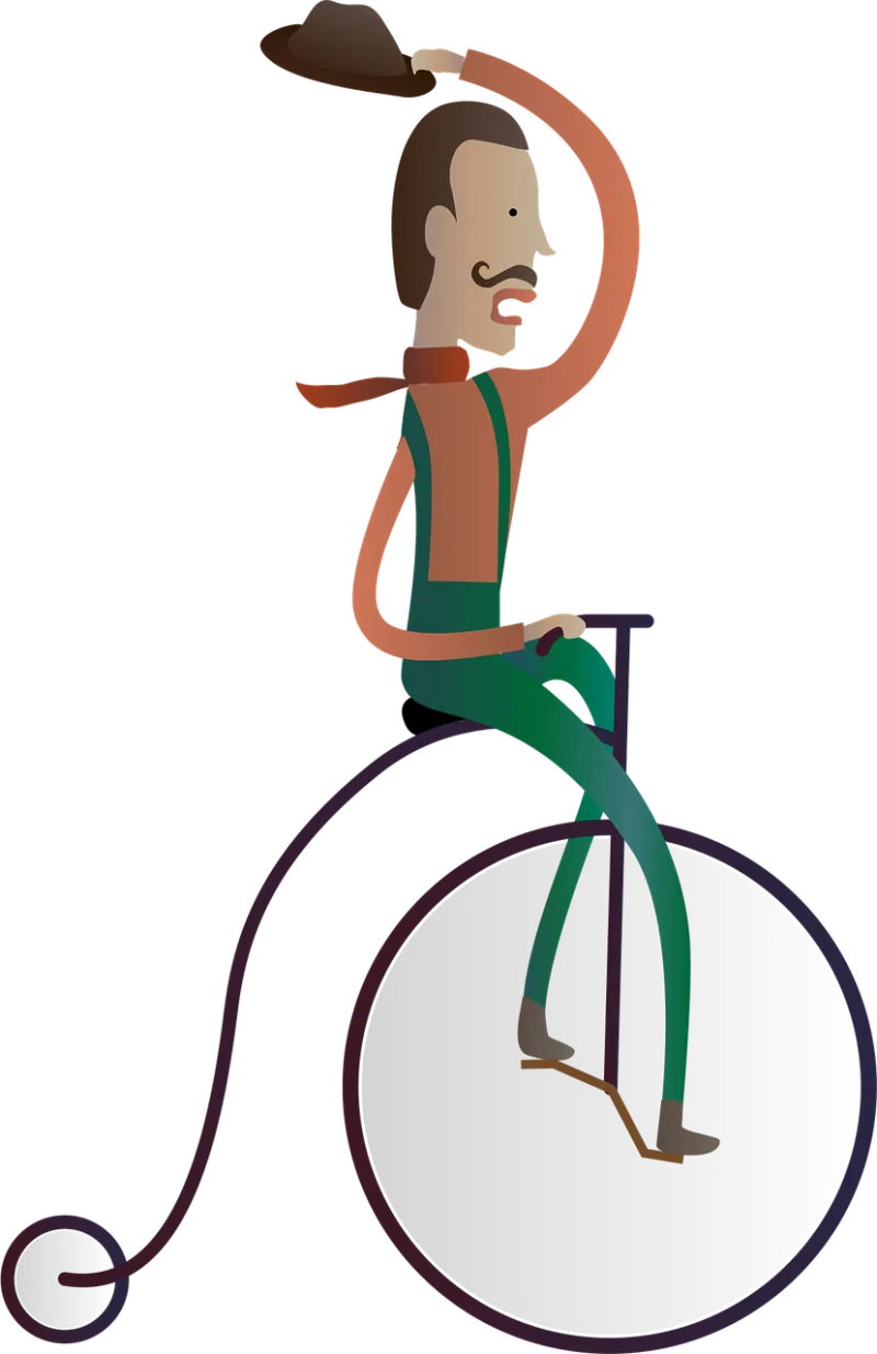 Male Cyclist Cycling Stickdatei – Sport