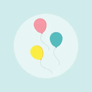Balloon Celebration Birthday balloons Stickdatei