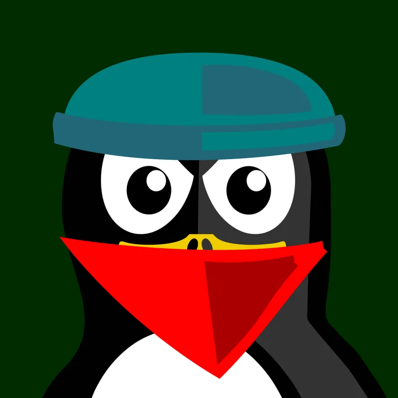 Crook Tux Penguin Stickdatei – Tiere